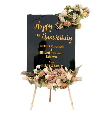 Papan Bunga Akrilik Made