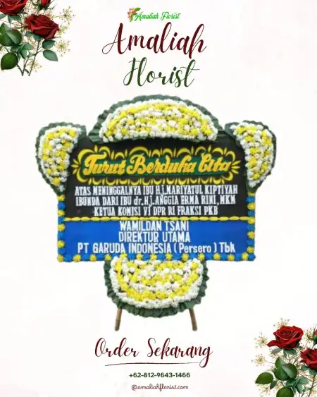 Papan Bunga Duka Made